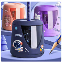 ĐỒ DÙNG HỌC TẬP GỌT BÚT CHÌ TỰ ĐỘNG SÁNG TẠO DIY CÓ THỂ DÙNG PIN HOẶC SẠC USB , ĐỒ DÙNG VĂN PHÒNG