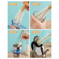 Đồ dùng vệ sinh không có góc chết, bàn chải cốc, bàn chải tách trà, bàn chải chai nước, bàn chải chai nước, bình giữ nhiệt, ấm đun nước, bàn chải vệ sinh tay cầm dài