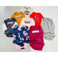 Đồ Em Bé Set 4 cái Body Chip Dài Tay Xuất Dư Loại A - Màu Ngẫu Nhiên ( 0 - 24 Month )