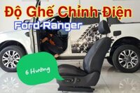 Độ ghế chỉnh điện xe bán tải