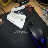 Đồ giữ dây chuột  logo Steelseries - Mouse Bungee logo Steelseries.