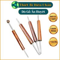 Dò Gỗ Bi Sừng và dò gỗ Inox 2 đầu Dụng Cụ Gỗ Ấn Huyệt Thiết Bị Diện Chẩn