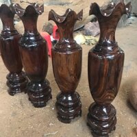 Đồ Gỗ. Lộc bình gỗ Mun vân, gỗ Muồng vân đẹp