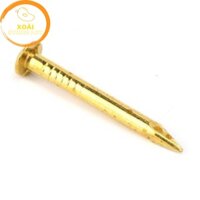 Đồ Handmade trang trí tường nhà Đinh Ốc vít đồng thau dài 15mm túi 150 chiếc