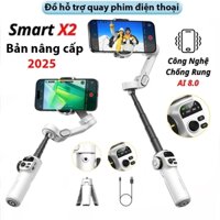 Đồ hỗ trợ quay phim đt gimbal smart x2, Gậy gimbal chống rung điện thoại 360 chính hãng AOCHUAN
