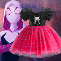 Đồ hoá trang halloween cho bé gái, trang phục halloween cho bé gái, hoá trang Wednesday, trang phục hoá trang Wednesday