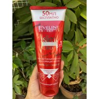 [Đỏ] Kem Massage Giảm Béo Bụng Chống Tích Tụ Mỡ Slim Extreme 3D Eveline của nga 250ml