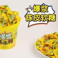 Đổ kẹo Tangerine Peel, kẹo chua ngọt và kẹo
