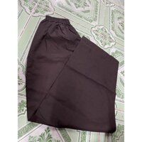 Đồ Lam Đi Chùa  Áo Tràng  Nam Nữ - 1 Cái Quần Màu Nâu,Size 4- 60kí 1.68m