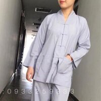 Đồ Lam Đi Chùa  La Hán  Đồ Bộ  Quần Áo Nam Nữ - Lam,Size A1- 10kí TrởLại