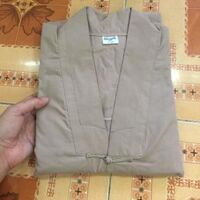 Đồ Lam Đi Chùa  La Hán Nam  Quần Áo Nam  Đồ Bộ Nam - Đất,Size 4-&gt; 71kí TrởLại