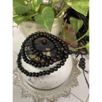 ĐỒ LAM ĐI CHÙA Set Đồ Lam Đi Chùa Cao Cấp Cho Nam s1 - Chuỗ Gỗ Mun,L 70 kí trở lại