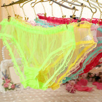 đồ lót 1 lần quần lót dùng 1 lần cho nữ Quần lót nữ sexy quần sịp cám dỗ quần lưới cạp thấp trong suốt trong suốt thịt đáy quần cotton dễ thương phong cách Nhật Bản và Hàn Quốc