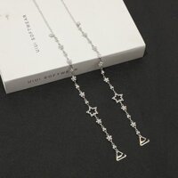 Đồ lót dây đeo vai phụ kiện áo ngực ngôi sao năm cánh Rhinestone chống trượt dây đeo vai mùa hè dễ phối đồ có thể điều chỉnh 4.2 Lệch Vai