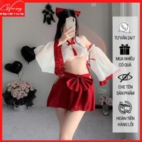 Đồ Lót Gợi Cảm Cám Dỗ Đồ Ngủ Kimono Dễ Thương Đồng Phục Nhật Bản Váy Ngắn 1108 [YaWear_ĐỒ NGỦ & NỘI Y CAO CẤP]