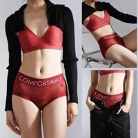 đồ lót nữ cao cấp quần lót ren nữ cao cấp [Ren không dấu vết] Quần lót nữ quần sịp nữ cạp trễ mông bụng thời trang thể thao mẫu mới năm 2025