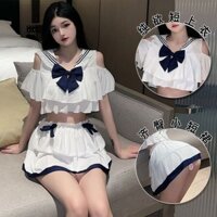 Đồ lót sexy cho phụ nữ, trang phục sinh viên gợi cảm, đồng phục JK thuần khiết, xuyên thấu, bộ đồ ngủ sexy, áo choàng sexy, cosplay sexy, đồ ngủ cosplay, đồ ngủ sexy, đồ chơi vai trò sexy, áo choàng nữ, đồ ngủ trong suốt, đồ ngủ ren sexy