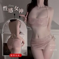 Đồ lót sexy quyến rũ cho câu lạc bộ đêm, phụ nữ thích váy hông, đồ ngủ nóng bỏng, đồng phục sexy Qqny cho phụ nữ