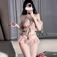 Đồ lót sexy, váy ngủ ngọc trai thuần khiết, bộ đồng phục hầu gái quyến rũ, không cần cởi, váy ngủ sexy, áo choàng sexy, cosplay váy ngủ sexy, cosplay váy ngủ sexy, vai trò chơi một mảnh, áo choàng nữ, váy ngủ trong suốt, váy ngủ ren sexy