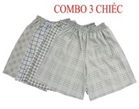 đồ mặc ở nhà cho nam  combo 3 chiếc quần short lửng quần chun nam  quần đùi nam đồ mặc mùa hè