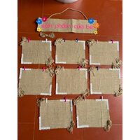 Đồ mầm non sản phẩm của bé chất vải đay trang trí cho bé