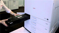 Đổ mực máy photocopy Ricoh Aficio MP4001