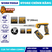 ĐỒ NGHỀ INGCO Cưa tay hình compa (12''/300mm) HCS3008 (Cam kết Chính Hãng 100%)