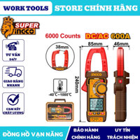 ĐỒ NGHỀ INGCO Đồng hồ kẹp AC/DC DCM6005 & DCM66002