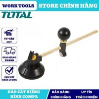 ĐỒ NGHỀ TOTAL Dao cắt kiếng hình compa TGCT16001  HÀNG CHÍNH HÃNG