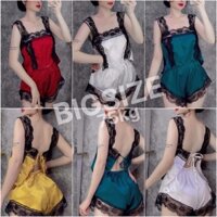 Đồ ngủ Bigsize dưới 75kg phi phối ren cột lưng