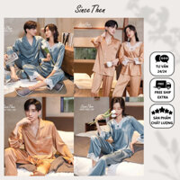 Đồ ngủ đôi nam nữ lụa cao cấp - Since Then