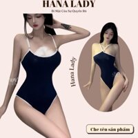Đồ ngủ nữ 2 dây - Bodysuit cotton 2 trong 1 sexy quyến rũ VN531