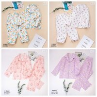 Đồ ngủ pijama dài tay trẻ em bé gái Kuromi màu hồng trái tim, gấu hồng B2kid 2 3 4 5 6 7 8 9 10 tuổi shop Bé Thơ
