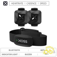 Đo nhịp tim / Cảm Biến Speed ​​Cadence XOSS IPX7 Chống Nước Bluetooth Ant+ cho xe đạp