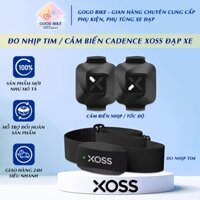Đo nhịp tim / Cảm Biến Speed ​​Cadence XOSS IPX7 Chống Nước Bluetooth Ant+ cho xe đạp