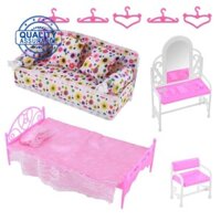 Đồ nội thất thu nhỏ gia đình búp bê dễ thương Thích hợp cho nhà búp bê Mô phỏng Bộ nhà thu nhỏ D0q1