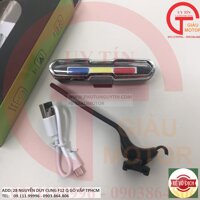 ĐỒ PHƯỢT- ĐÈN LED GẮN MŨ BẢO HIỂM LOẠI 3 MÀU: ĐỎ- TRẮNG- XANH,UY TÍN, CHẤT LƯỢNG