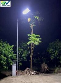 Độ sáng đèn đường năng lượng mặt trời tấm pin liền 500w LT500