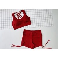 Đồ tập aerobic gym nữ( shop chụp và quay video)