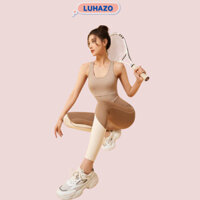 Đồ tập gym nữ set quần áo yoga erobic kiểu dáng thời trang năng động thấm hút mồ hôi JYMB&JYMK03 T5T3 Pickleball
