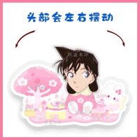 Đồ trang trí bàn điện động hình Anime Detective Conan, đồ chơi bập bênh cùng kiểu dáng YM2D