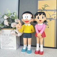 Đồ trang trí bàn làm việc lớn, hình tượng hoạt hình anime cổ điển, mèo robot Doraemon, mèo Ding Dong, hổ béo Shizuka Nobita
