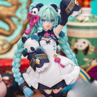Đồ trang trí bàn làm việc mô hình 2D thời trang phong cách Trung Quốc, hình tượng cô gái Hatsune Miku tương lai, quà tặng