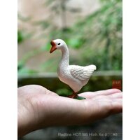 Đồ trang trí cảnh gà, ngỗng, vịt, trang trại, gia cầm, mô hình động vật thực tế, đồ chơi trẻ em, bền bỉ GNJ6