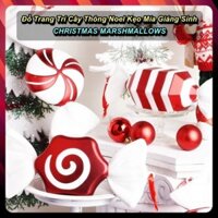 Đồ Trang Trí Cây Thông Noel Kẹo Mía Giáng Sinh CHRISTMAS MARSHMALLOWS