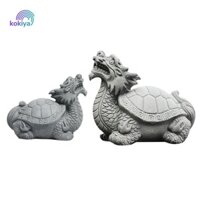 Đồ trang trí cho thú cưng bằng trà Rùa bể cá Các bức tượng nhỏ cảnh quan cho bàn trà