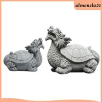 Đồ trang trí cho thú cưng bằng trà Rùa bể cá Các bức tượng nhỏ cảnh quan cho bàn trà