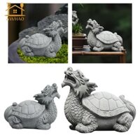 Đồ trang trí cho thú cưng bằng trà Rùa bể cá Các bức tượng nhỏ cảnh quan cho bàn trà