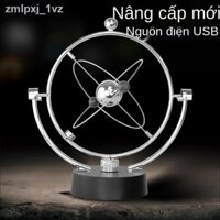 Đồ trang trí hỗn loạn Máy chuyển động vĩnh cửu Newton quả lắc bi a Wobbler thủ công nhỏ, tính để