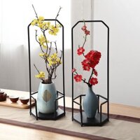 Đồ Trang Trí Kiểu Trung Quốc Mới Bình Hoa Sắt Nghệ Thuật Hiện Đại Đơn Giản Phong Cách Trung Quốc Nhẹ Nhàng Sang Trọng Ph